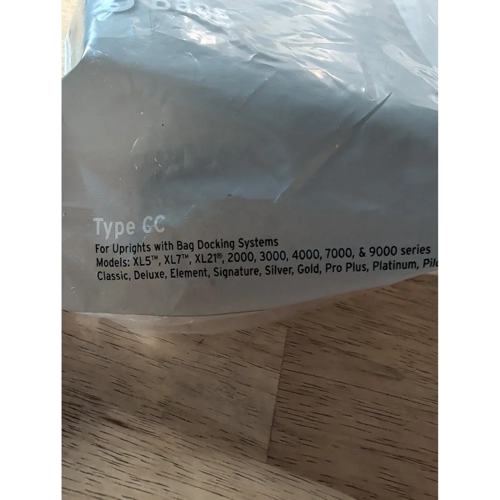 Oreck CCPK80H HEPA Filtration Vacuum‎ Bags Odor-Fighting 7 Bags Type CC